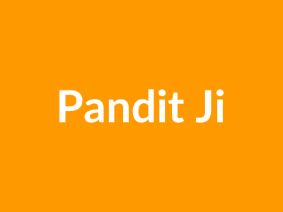 Book Pandit Ji